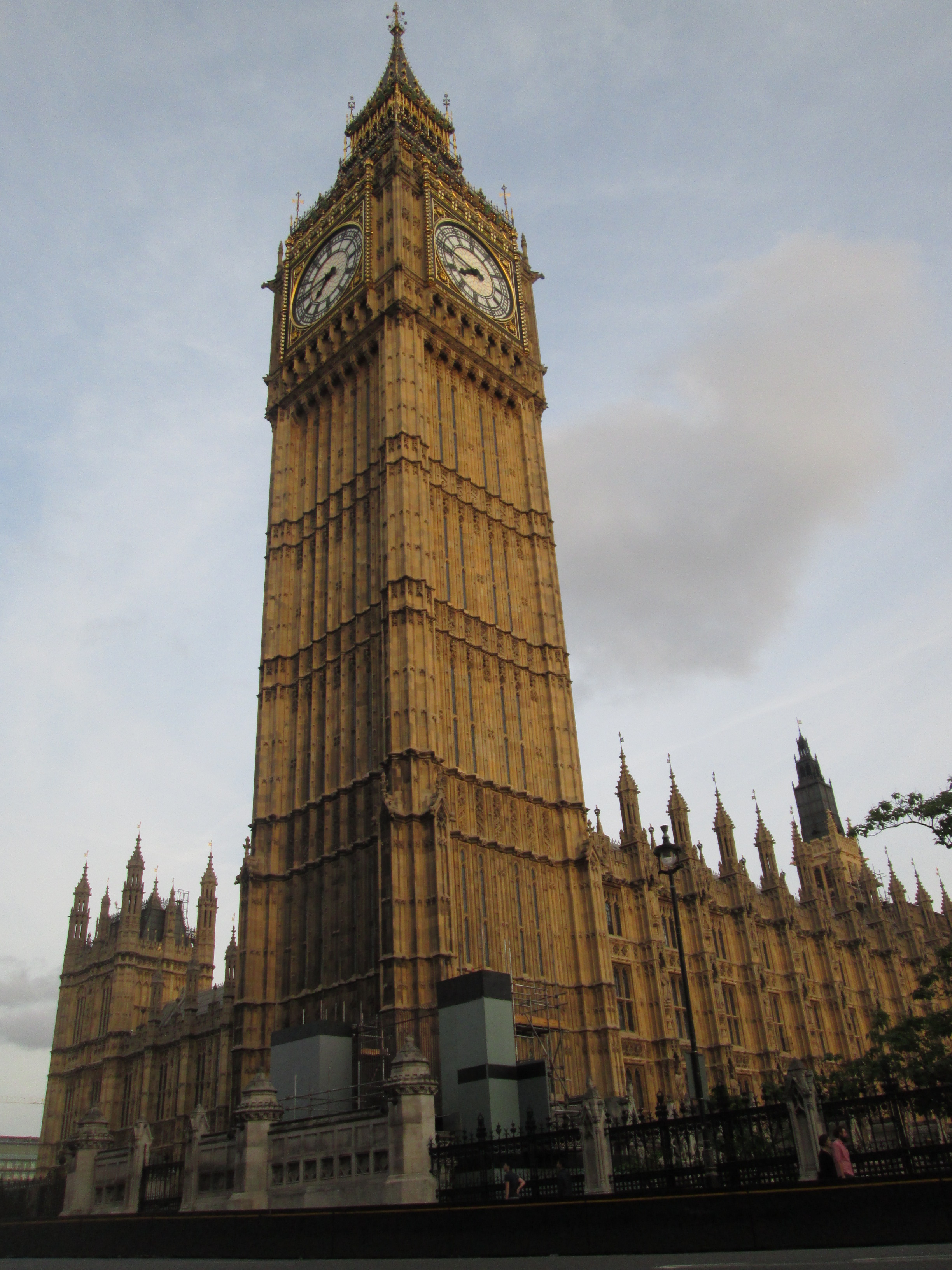 Big Ben and the Palace of Westminster in London